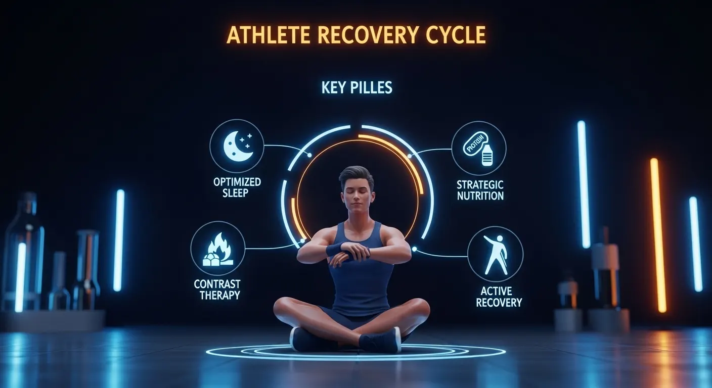운동선수의 경기력 향상을 위한 회복 루틴